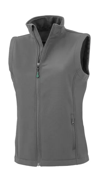  Women's Recycled 2-Layer Printable Softshell B/W - Result Genuine Recycled Workguard Grey