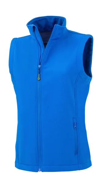  Women's Recycled 2-Layer Printable Softshell B/W - Result Recycled Royal