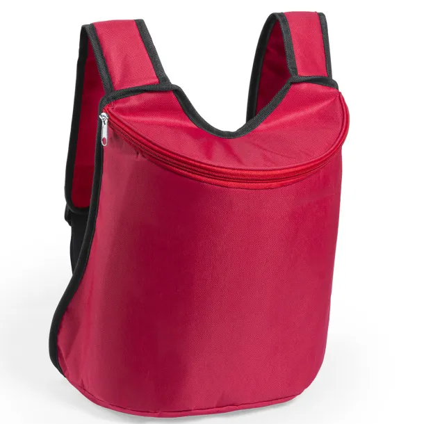 Polys cool bag backpack Red