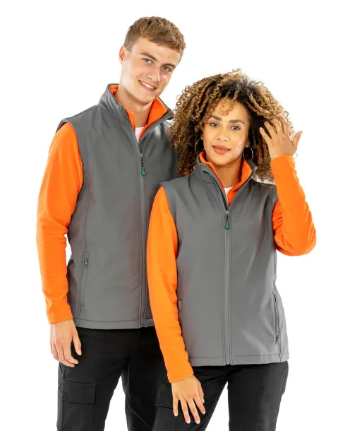  Men's Recycled 2-Layer Printable Softshell B/W - Result Genuine Recycled