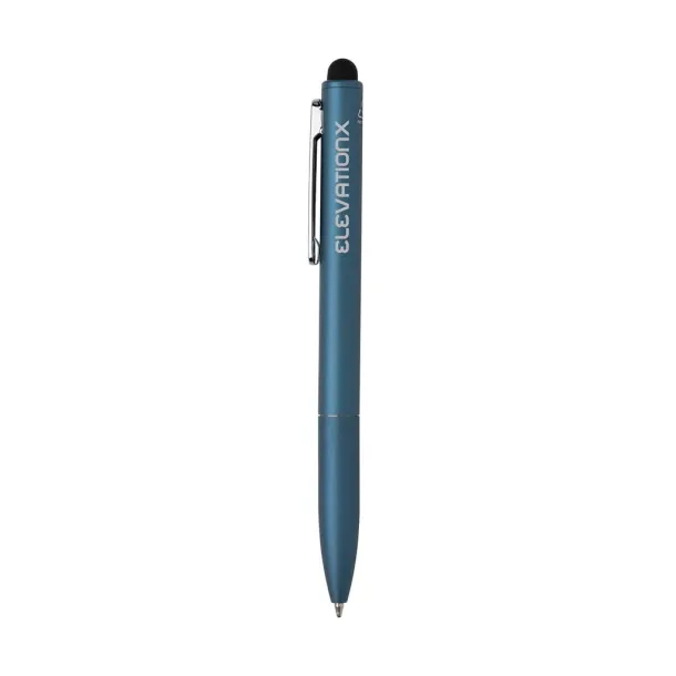  Kymi RCS certified recycled aluminum pen with stylus - XD Collection blue 