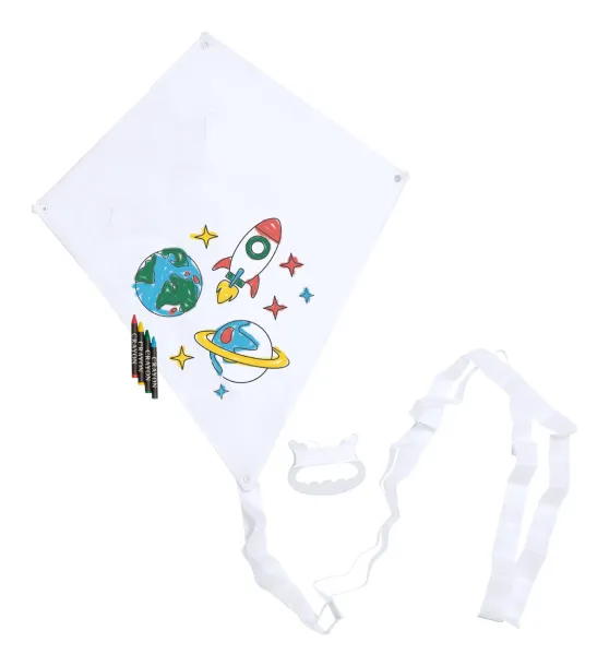 Yumbi colouring kite White