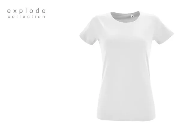 SUBLI LADY women`s T-shirt for sublimation - EXPLODE White