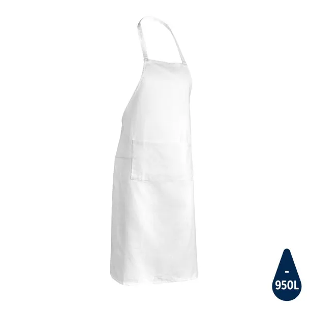  Impact AWARE™ Recycled cotton apron 180 g/m² - XD Collection White 