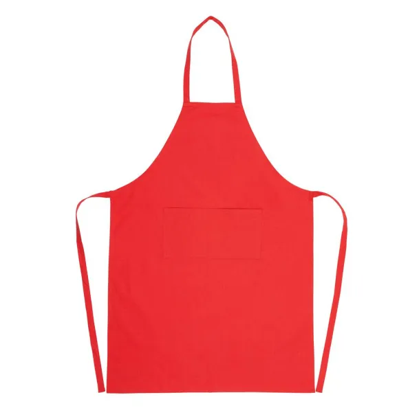  Impact AWARE™ Recycled cotton apron 180 g/m² - XD Collection Red 