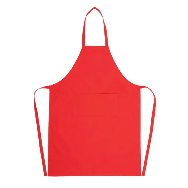  Impact AWARE™ Recycled cotton apron 180 g/m² - XD Collection Red 