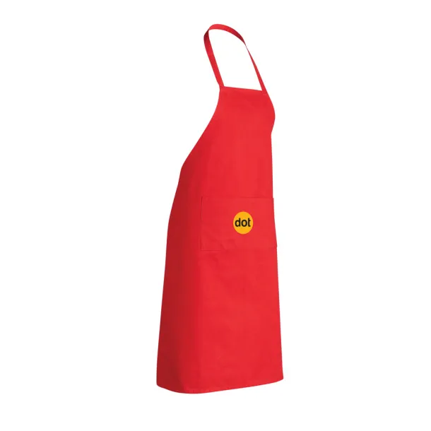  Impact AWARE™ Recycled cotton apron 180 g/m² - XD Collection Red 