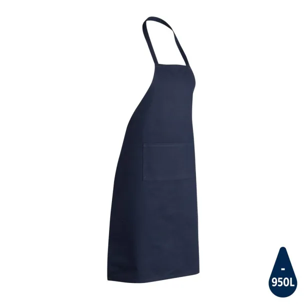  Impact AWARE™ Recycled cotton apron 180 g/m² - XD Collection Navy Blue 