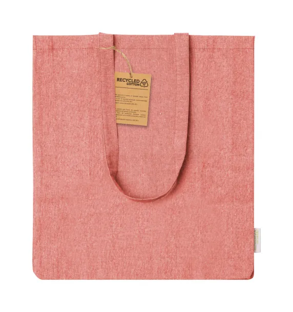 Recote Plus cotton shopping bag Red