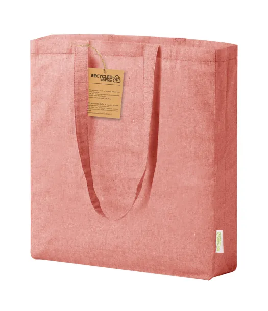 Recote Plus cotton shopping bag Red