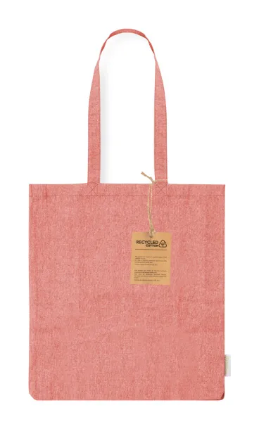 Bestla cotton shopping bag Red