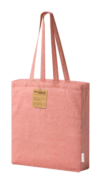 Recote Plus cotton shopping bag Red