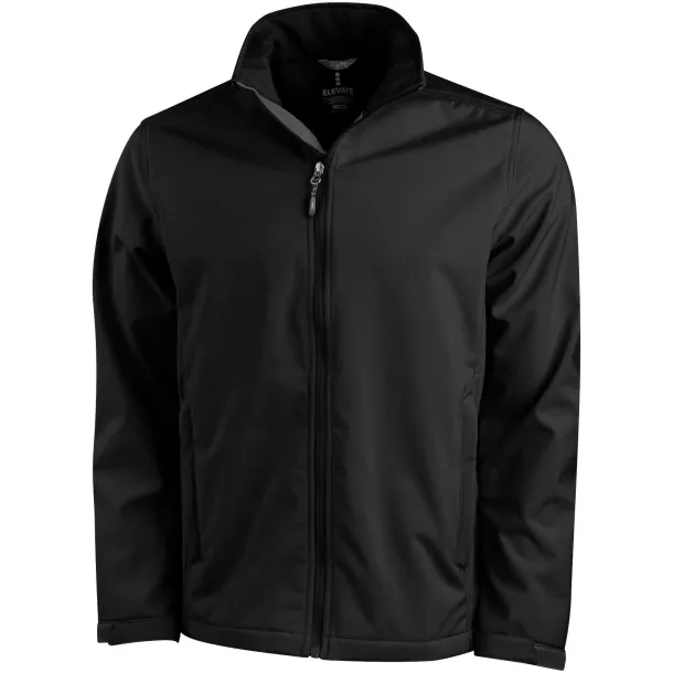 Maxson softshell jacket - Elevate Life Solid black