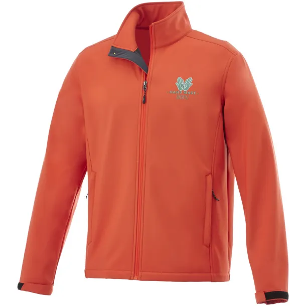 Maxson softshell jacket - Elevate Life Orange