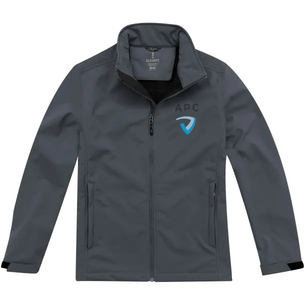 Maxson softshell jacket - Elevate Life Storm grey