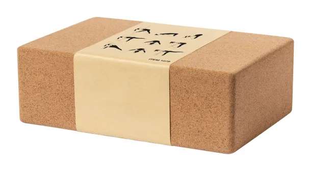 Svarga cork yoga block Natural