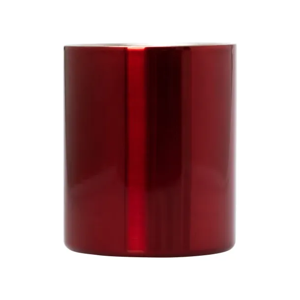 STALWART 240 ml stainless steel mug Red