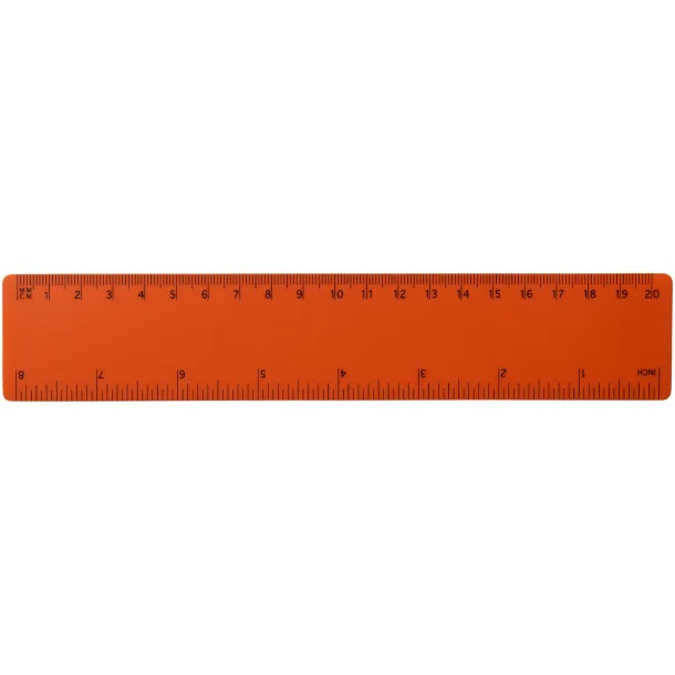 Rothko 20 cm plastic ruler Orange