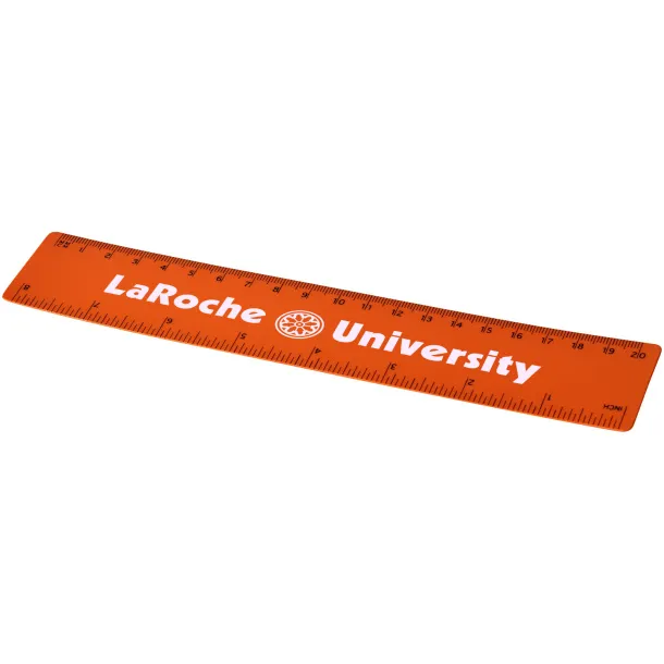 Rothko 20 cm plastic ruler Orange