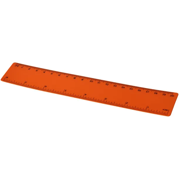 Rothko 20 cm plastic ruler Orange