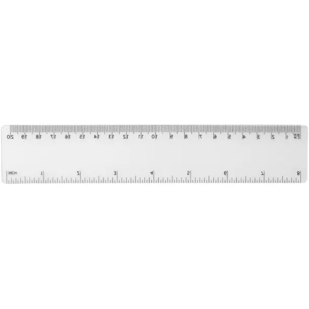 Rothko 20 cm plastic ruler - Unbranded White