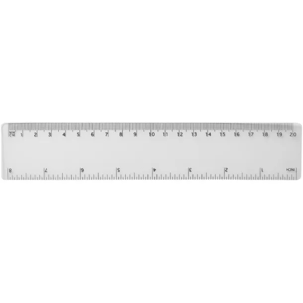 Rothko 20 cm plastic ruler White