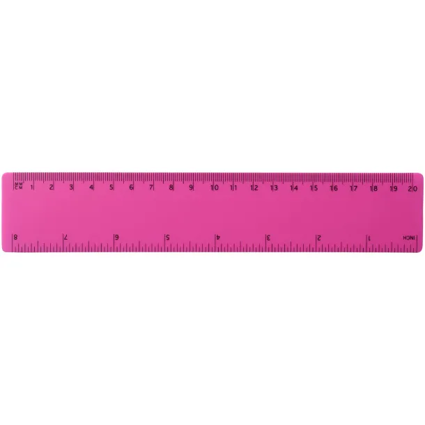 Rothko 20 cm plastic ruler Magenta