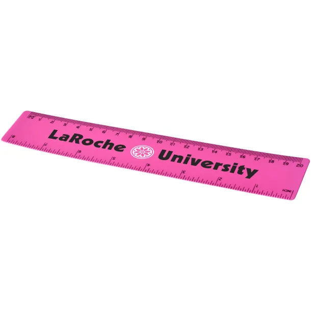 Rothko 20 cm plastic ruler Magenta