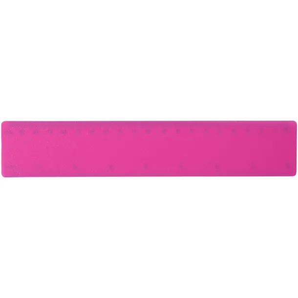 Rothko 20 cm plastic ruler Magenta