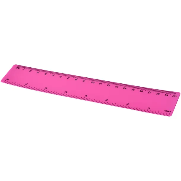 Rothko 20 cm plastic ruler Magenta