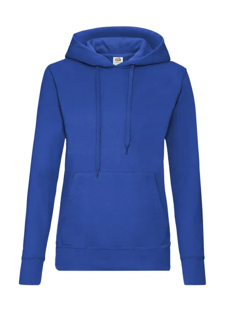  Ladies Classic Hooded Sweat - Fruit of the Loom Royal