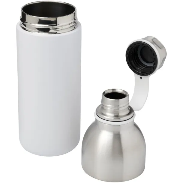 Koln 590 ml copper vacuum insulated sport bottle - Unbranded White