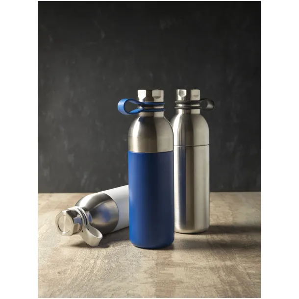 Koln 590 ml copper vacuum insulated sport bottle - Unbranded White