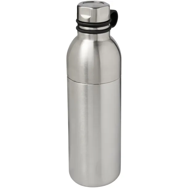 Koln 590 ml copper vacuum insulated sport bottle Silver