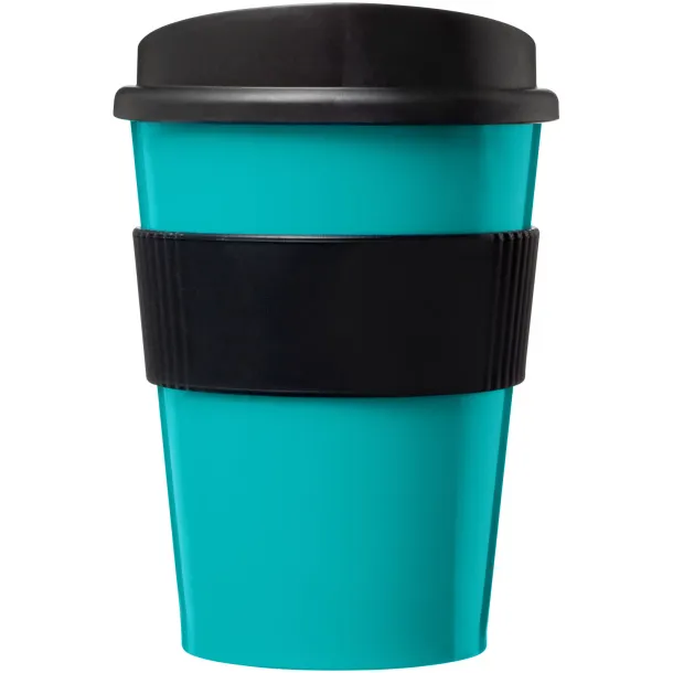 Americano® medio 300 ml tumbler with grip - Unbranded Aqua blue Solid black