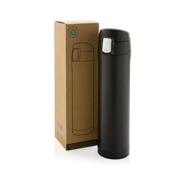  RCS Re-steel easy lock vacuum flask - XD Collection Black 