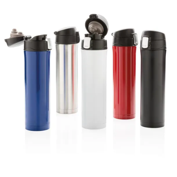  RCS Re-steel easy lock vacuum flask - XD Collection Silver 