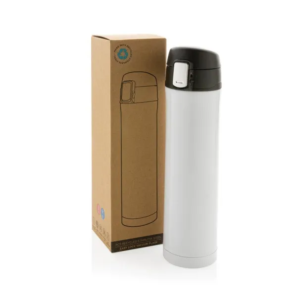  RCS Re-steel easy lock vacuum flask - XD Collection White 