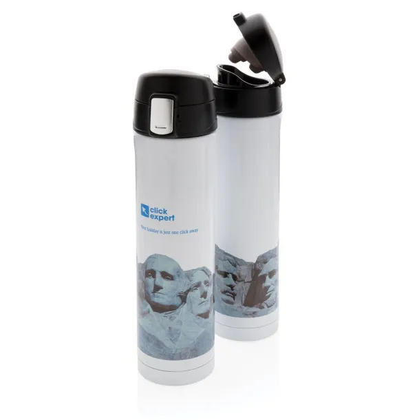  RCS Re-steel easy lock vacuum flask - XD Collection White 