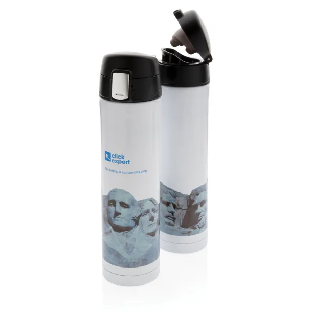  RCS Re-steel easy lock vacuum flask - XD Collection White 