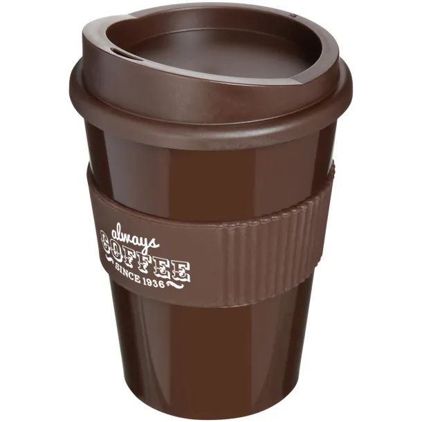 Americano® medio 300 ml tumbler with grip - Unbranded Brown