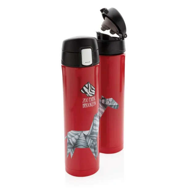  RCS Re-steel easy lock vacuum flask - XD Collection Red 