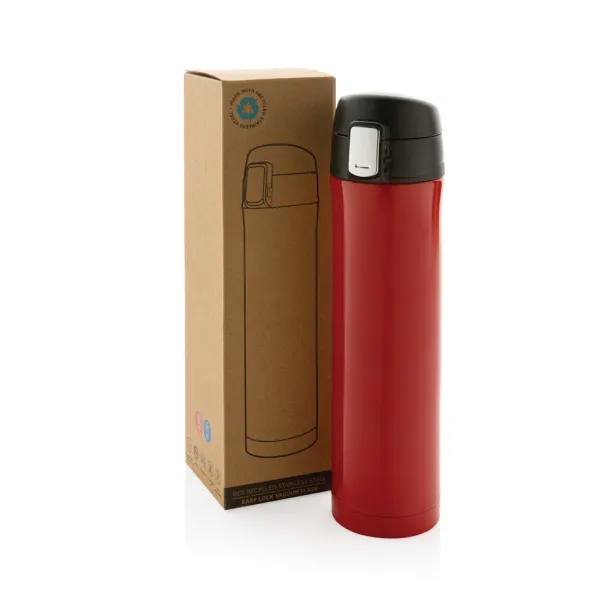  Vakuum boca od RCS r-čelika, 450 ml - XD Collection Crvena