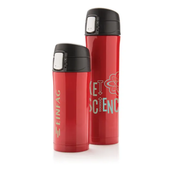  Vakuum boca od RCS r-čelika, 450 ml - XD Collection Crvena