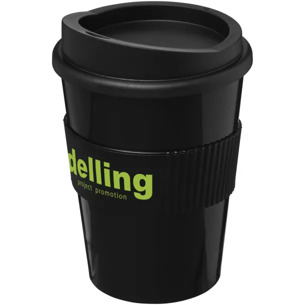 Americano® medio 300 ml tumbler with grip Solid black
