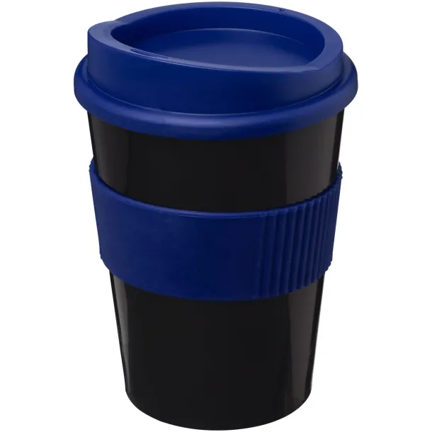 Americano® medio 300 ml tumbler with grip Solid black Blue
