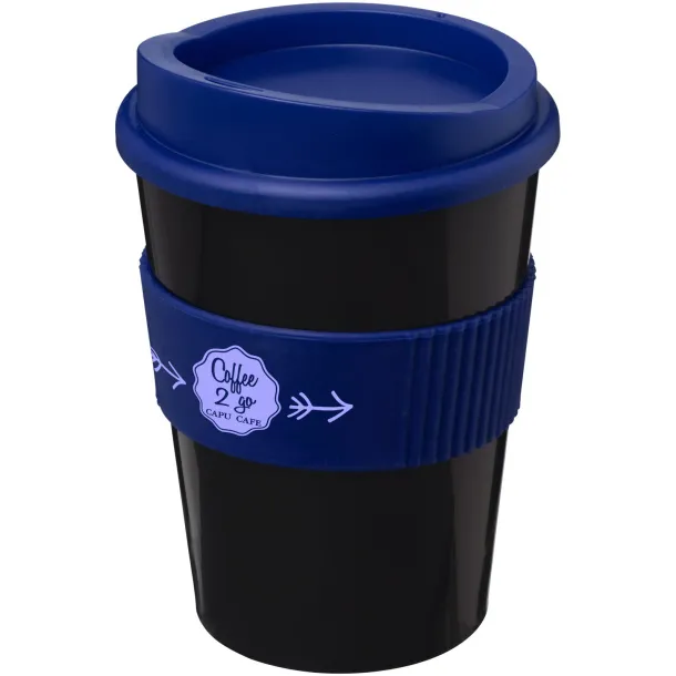 Americano® medio 300 ml tumbler with grip - Unbranded Solid black Blue