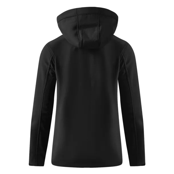 PROTECT WOMEN softshell hooded jacket for women - EXPLODE Black