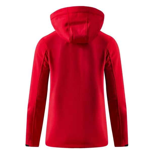 PROTECT WOMEN softshell hooded jacket for women - EXPLODE Red