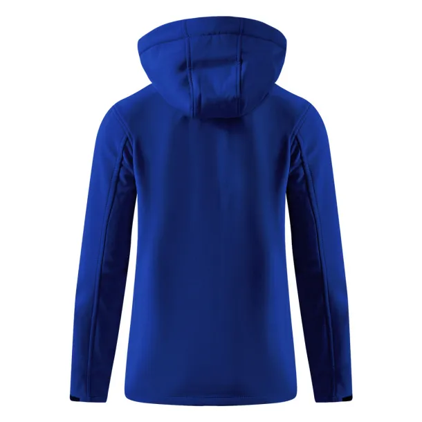 PROTECT WOMEN softshell hooded jacket for women - EXPLODE Royal blue